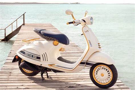 vespa christian dior prix|Vespa Christian Dior scooter.